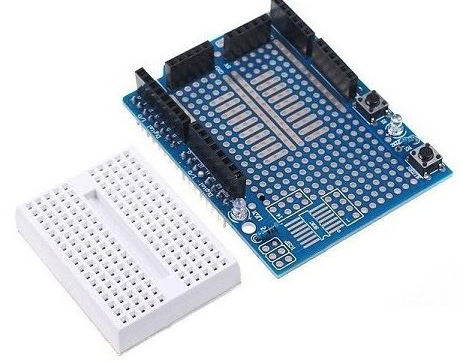 Prototype ProtoShield Shield Untuk Arduino Dengan Mini Bread Board