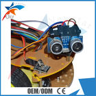 Remote Control Arduino Robot Mobil Bluetooth Infrared Controlled dengan modul Ultrasonic