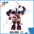 Mainan pendidikan DIY 15 Arduino DOF Robot robot berkaki dua dengan cakar braket kemudi penuh