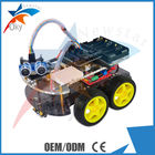 4WD Mobil Ultrasonic Line track Kendala Penghindaran Anti drop Smart Car Robot Kit