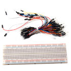 830 Titik Arduino Solderless Bread Board 65 Colorful Jumper Wire