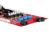 Red 3d Printer Majelis Kit MEGA Controller Board Untuk Stepper Driver Proyek Pendidikan