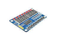 0.24A Digital LED Tabung Papan Pengembangan Arduino TM1638 Modul Tampilan 8 Bit