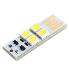 0.5W Mini Touch Switch Usb Led Light 2835 Chips Ringan 3.3 X 1.1CM