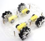 Diameter 65MM Metal Mecanum Wheel Robot Untuk Mobil Pintar