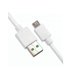 1M Putih Kabel Mikro USB 0.6A Untuk Micro Bit