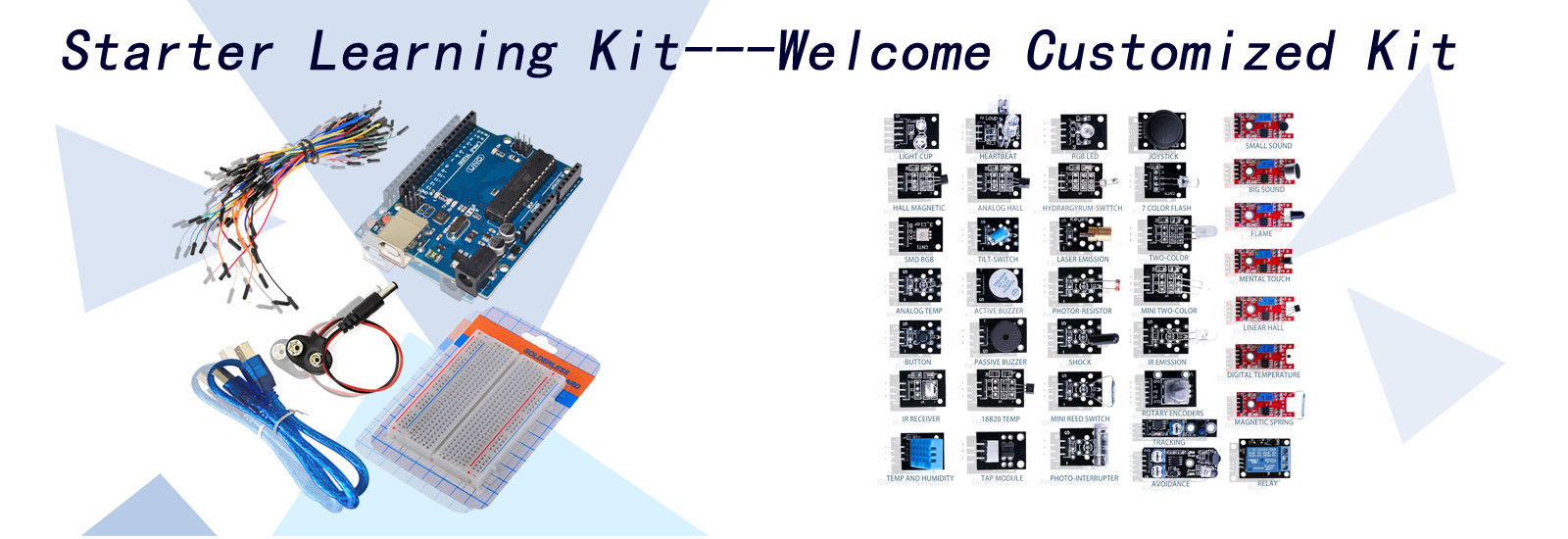 kualitas Starter Kit untuk Arduino pabrik