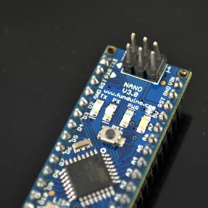 Papan untuk Arduino nano V3.0 R3 ATMEGA328P-AU 7 / 12V 40 mA 16 MHz 5V