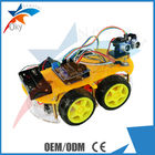 Remote Control Arduino Robot Mobil Bluetooth Infrared Controlled dengan modul Ultrasonic