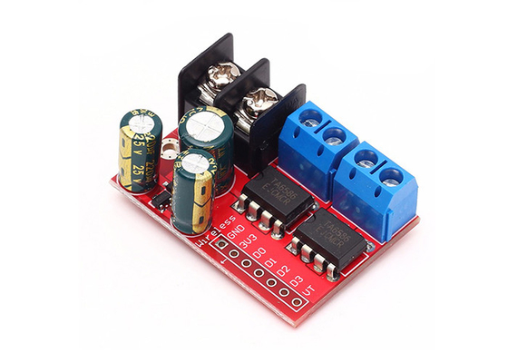 Modul Sensor PWM Maju Terbalik Untuk Arduino 5A Dual Motor Drive Remote Control