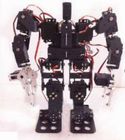 Mainan pendidikan DIY 15 Arduino DOF Robot robot berkaki dua dengan cakar braket kemudi penuh