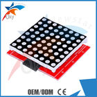 8 x 8 Modul Driver Dot Matrix, 2 in 1 74HC595 Chip Red LED Display Board Kit