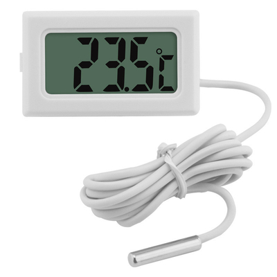 LCD Digital Thermometer Hygrometer Sensor Suhu Meter Pengatur Termal Termometro Digital