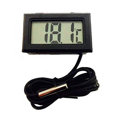 LCD Digital Thermometer Hygrometer Sensor Suhu Meter Pengatur Termal Termometro Digital