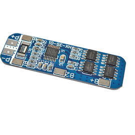 Factory Outlet Warna Biru 10A Dewan Perlindungan Charger Untuk 18650 Baterai Li-ion lithium Berat Sel 15g