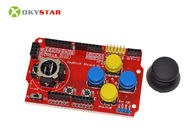 Red Game Joystick Shield V1.A Expansion Arduino Controller Board Untuk Proyek Robotika Elektronik
