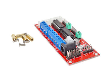 Proyek Elektronik 4 Driver Motor DC Arduino Controller Board L293D Modul Sheild Untuk Arduino