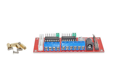 Proyek Elektronik 4 Driver Motor DC Arduino Controller Board L293D Modul Sheild Untuk Arduino