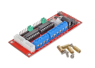 Proyek Elektronik 4 Driver Motor DC Arduino Controller Board L293D Modul Sheild Untuk Arduino