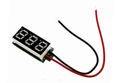 Ukuran Kecil 0.28 "DC 2.5-30V Arduino Modul Sensor Digital Voltmeter LED Voltage