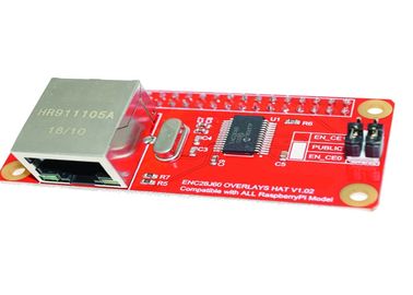 Red Arduino Starter Kit W ENC28J60 Modul Adaptor Jaringan Untuk RPi Zero