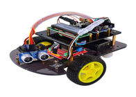 Ultrasonic Hambatan Arduino Robot Cerdas Car Avoidance Chassis PCB Material
