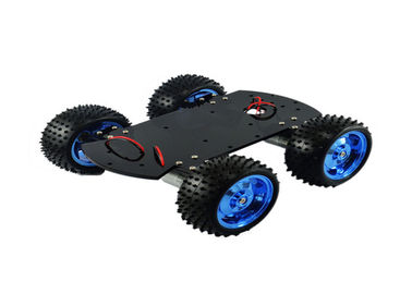 4WD Semua - Metal Motor Smart Car Chassis High Torque 120mAh Saat Ini