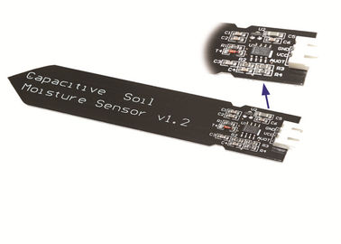 DC 3.3-5.5V Kapasitif Sensor Kelembaban Tanah Tahan Korosi Dengan Gravity 3-Pin Interface