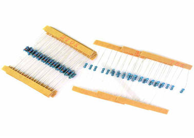 Toleransi 1% Logam Film Resistor Komponen Elektronik 30 Nilai 100g