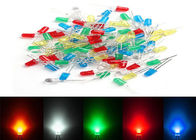 Multi-Warna Komponen Elektronik LED Diode Umum Anode 5mm 1000pcs
