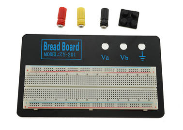 830 Tie Points Solderless Breadboard Warna Putih Dengan Garansi 2 Tahun