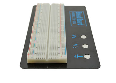 830 Tie Points Solderless Breadboard Warna Putih Dengan Garansi 2 Tahun