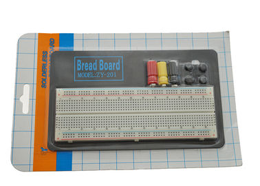 830 Tie Points Solderless Breadboard Warna Putih Dengan Garansi 2 Tahun