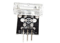 Bahan PCB Digital LED Knock Sensor Modul Warna Hitam Untuk Proyek DIY