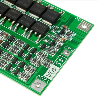4S 40A Dewan Perlindungan Baterai Lithium BMS Lipo Charger Modul Presisi Tinggi