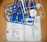 Biru / Putih Plastik Diy Arduino DOF Robot Kit, 6 In 1 Pendidikan Diy Kit Surya
