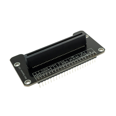 Warna hitam Arduino Shield GPIO Extension Board Adaptor Plat 20g Berat