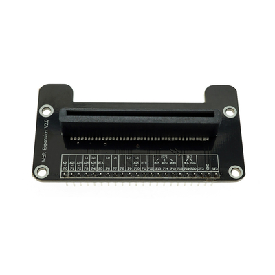 Warna hitam Arduino Shield GPIO Extension Board Adaptor Plat 20g Berat