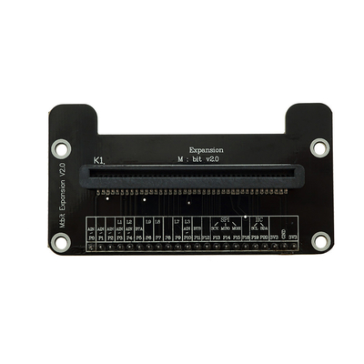Warna hitam Arduino Shield GPIO Extension Board Adaptor Plat 20g Berat
