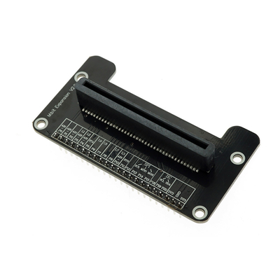 Warna hitam Arduino Shield GPIO Extension Board Adaptor Plat 20g Berat