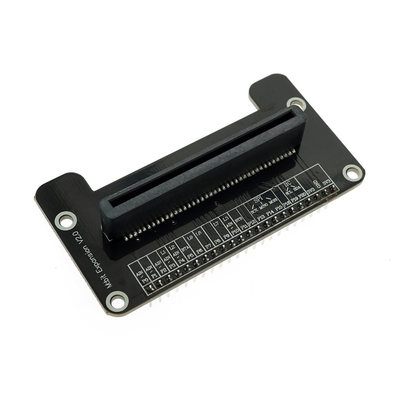Warna hitam Arduino Shield GPIO Extension Board Adaptor Plat 20g Berat