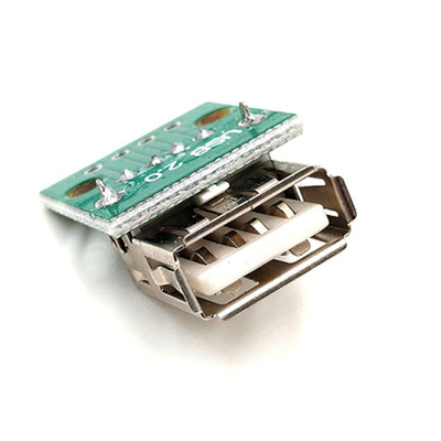 USB To 2.54mm DIP Adapter Konektor Perempuan Papan Konverter PCB