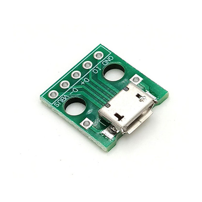 USB To 2.54mm DIP Adapter Konektor Perempuan Papan Konverter PCB