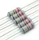 Kit Resistor Film Karbon Putih 1W untuk Produk Elektronik