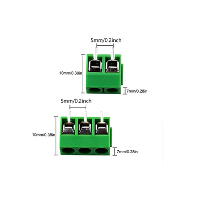 300V 16A 2 3 Pin Pemasangan PCB Konektor Blok Terminal Sekrup Konektor TN-T03G