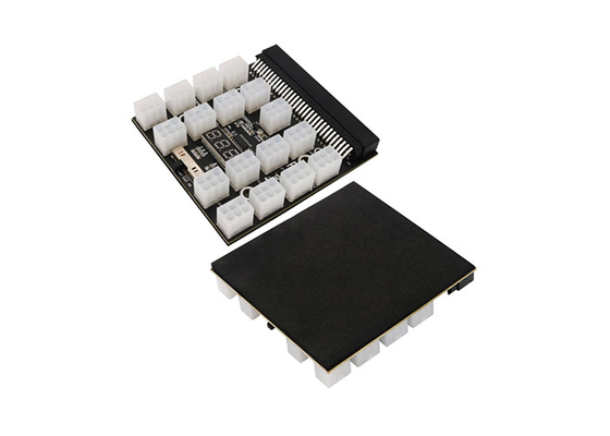 ATX 17x 6Pin Power Supply Breakout Board 12V Untuk Ethereum