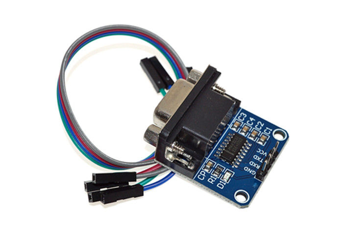 MAX3232 RS232 Ke TTL Converter Daya Arduino Modul Sensor Dengan 4 Pin Dupont Kabel