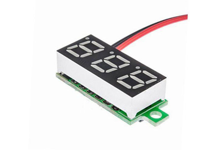Ukuran Kecil 0.28 "DC 2.5-30V Arduino Modul Sensor Digital Voltmeter LED Voltage