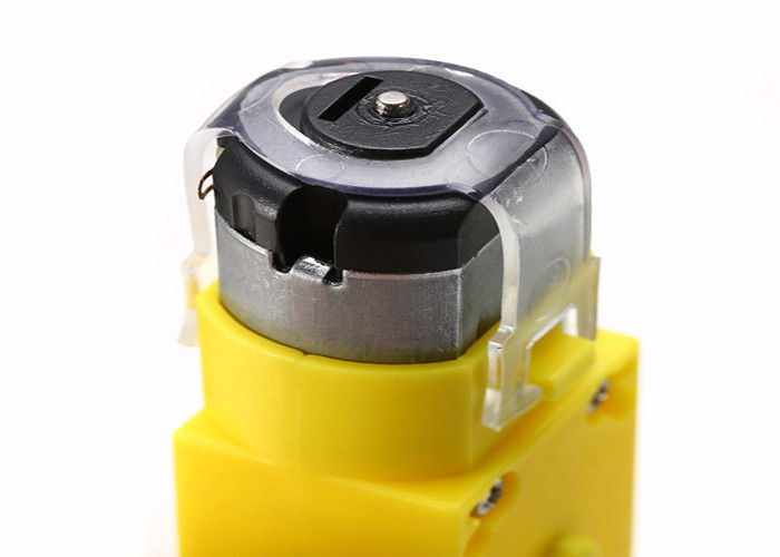 Kuning DC Gear Motor 3V - 6V Untuk Mobil Cerdas TT Robot Bi - Arah Rotasi