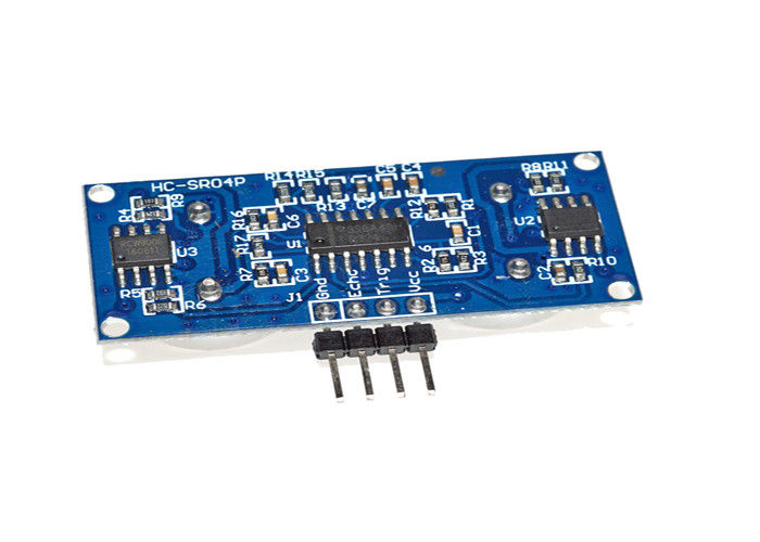 Sr04P Distance Arduino Modul Sensor Ultrasonic Voltage Regulator Dengan Warna Biru